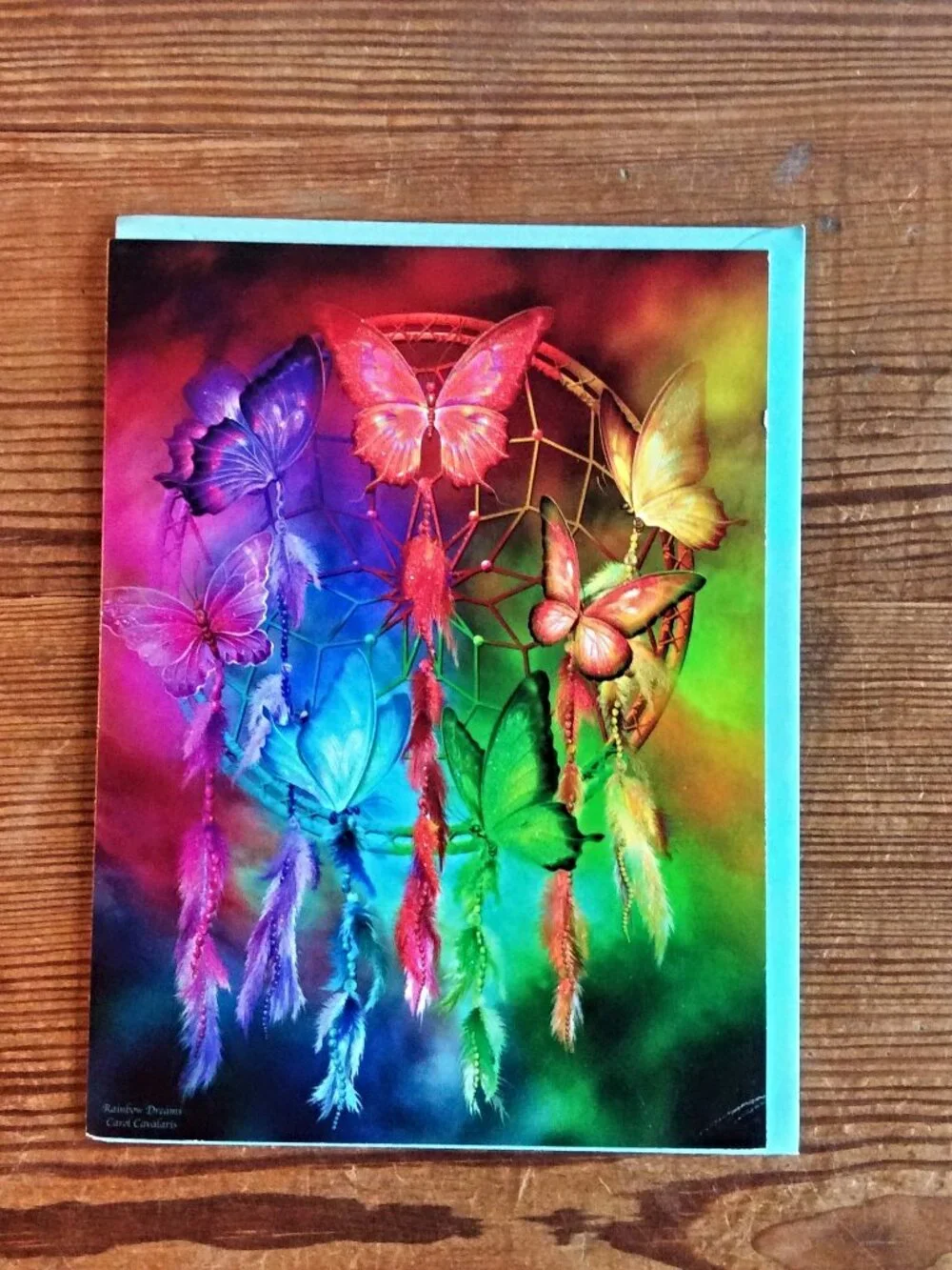 Leanin' Tree Birthday Cards Set of 5 Unused Floral Butterfly Fairy Envelopes